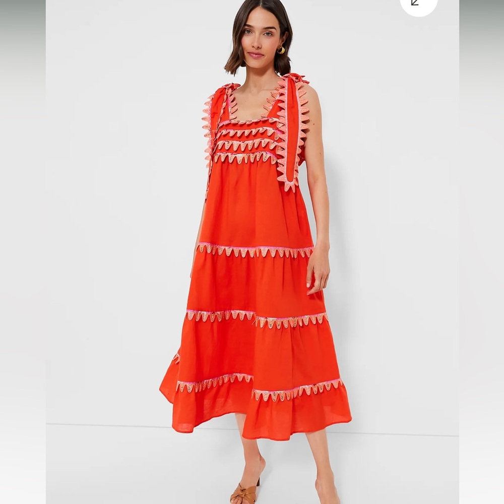 CeliaB - Orange Kelly Dress